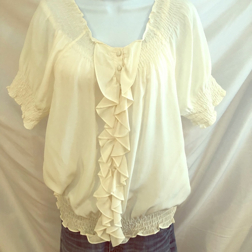 Joie ruffled blouse